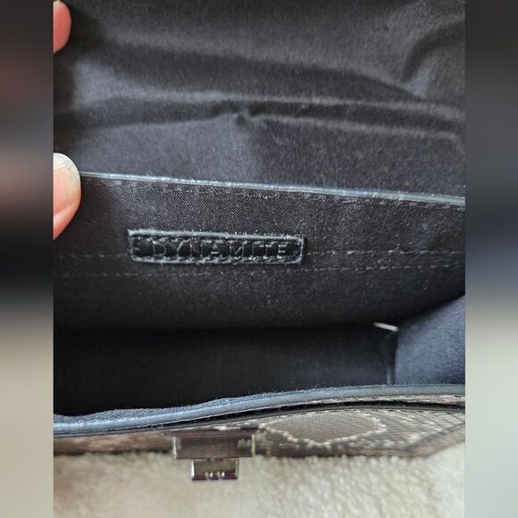 Nwot Dynamite Snakeskin Pattern Handbag - Picture 4 of 4